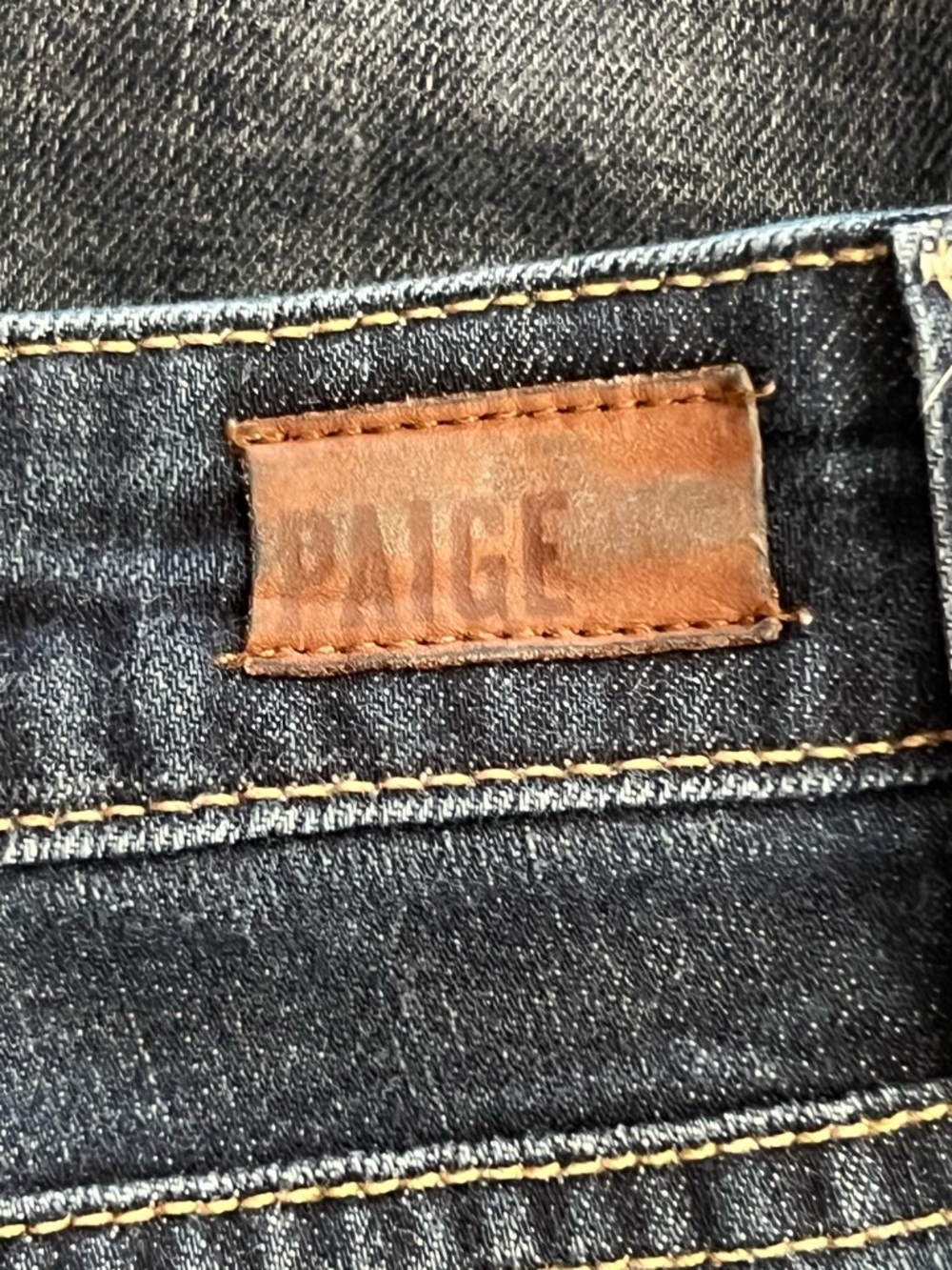 Paige | Jimmy Jimmy Skinny Mid-Rise Boyfriend Jeans in Bondi Sz 28 - Picture 5 of 10